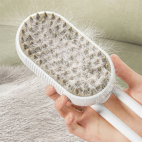 SteamGlow 3-in-1 Grooming Brush — Grooming